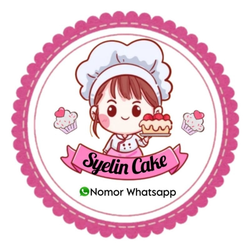 

(MINIMAL ORDER 100 BUAH) STIKER PRODUK KEMASAN KUE ULTAH / ULANG TAHUN / PASTRY