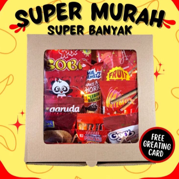 

XMTK7851 8.8 Snack gift box/kado murah