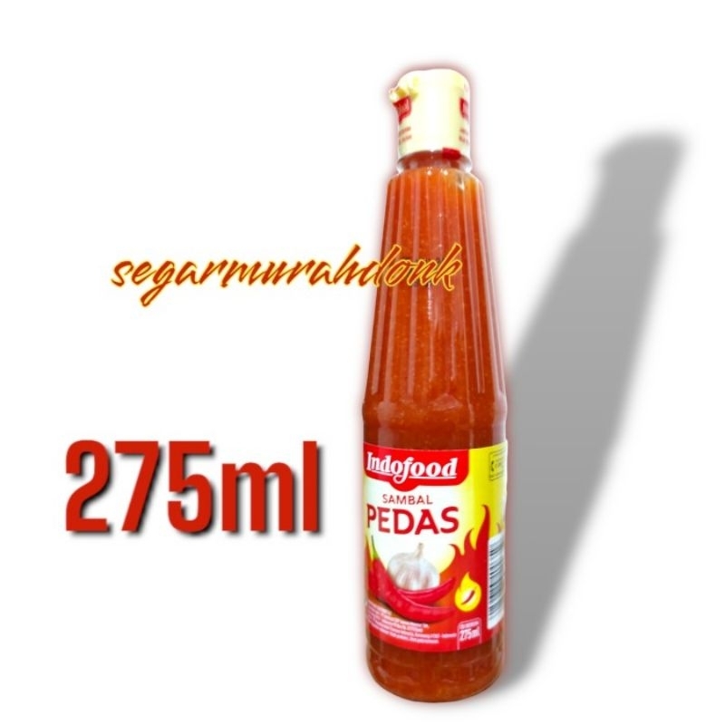 

Indofood Saos Sambel 275 ml Sambal Pedas