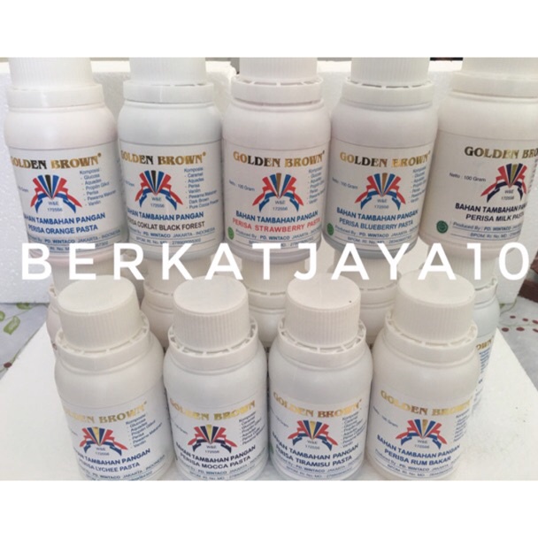 

Baru GOLDEN BROWN Pasta Perisa makanan Kemasan Botol 100 Gram ➻Terkini