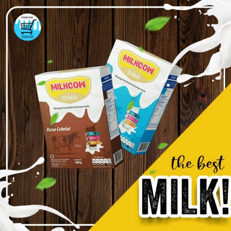 

ptu46 MILKCOW Susu Gemuk Ampuh 100% . Susu Sapi Fullcream .,.,.,.,