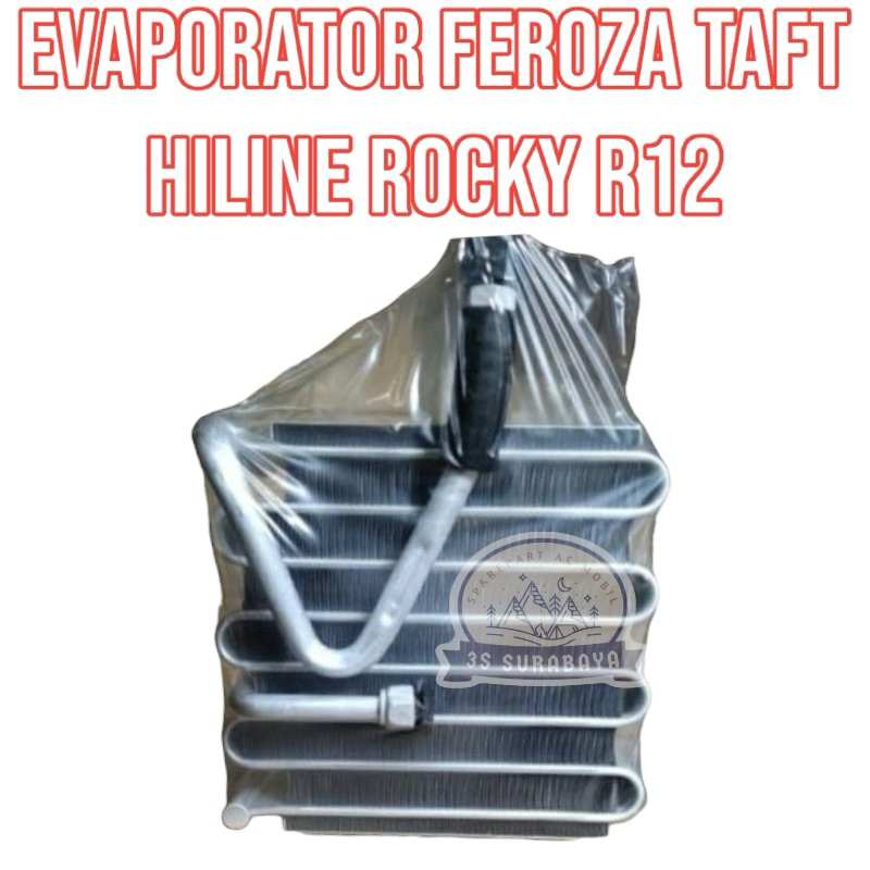 Evaporator Taft Feroza Hiline Rocky Model R12 Ac Mobil (Baru/New) Evap Cooling Coil