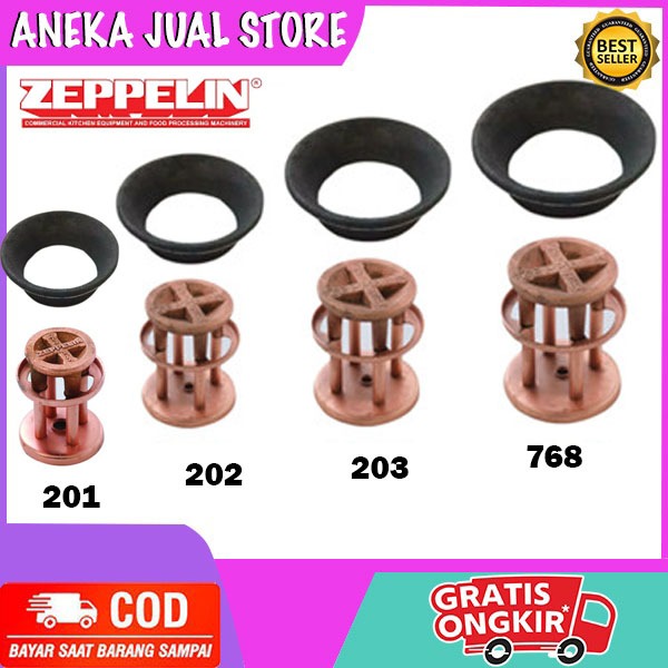 Kepala Kompor Mawar Zeppelin (Kepalanya Saja)