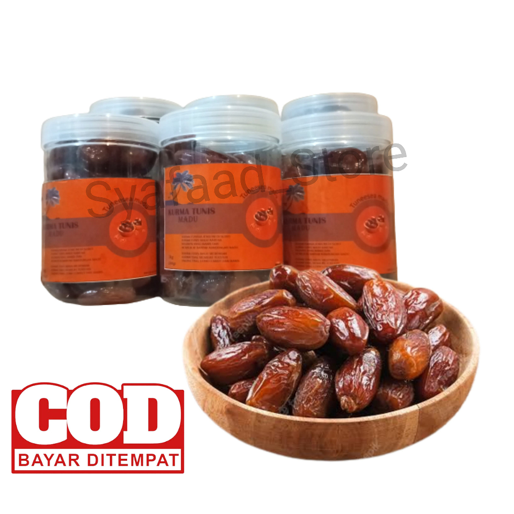 

Kurma Tunisia Madu Kemasan NEW TOPLES 500GR