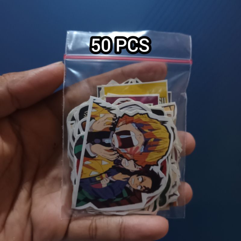 

50 pcs Stiker demon slayer stiker anime