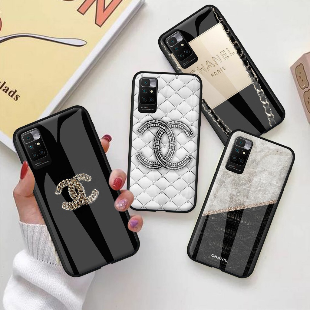 Case Kaca Kilau Redmi 10 - Case Redmi 10 - case Kaca Glossy  Redmi 10  - Casing  Redmi 10  - case Ka