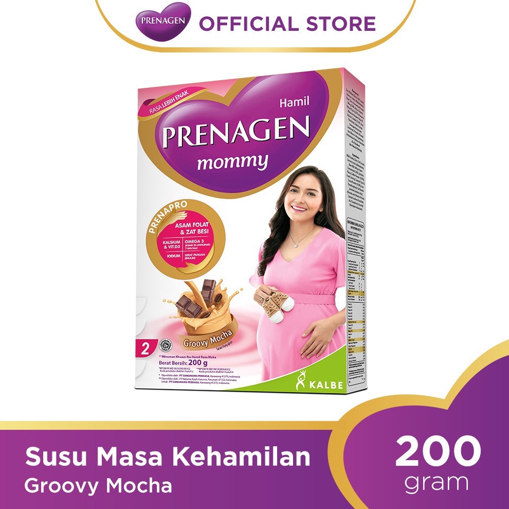Terbaik PRENAGEN MOMMY GROOVY MOCHA 200 gr Susu Ibu Hamil | Susu Bumil 