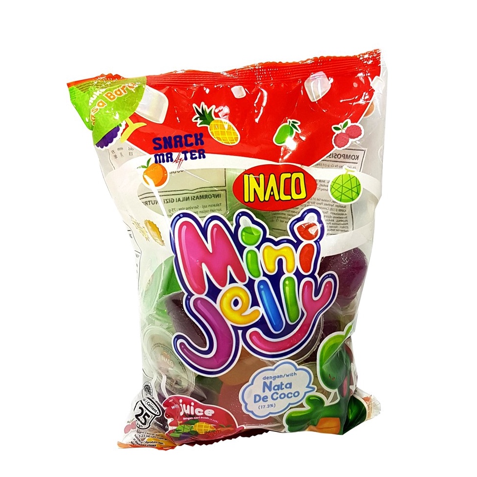 

✸Super Promo Inaco Jelly Jumbo - Netto 375 gr (Isi 25 pcs x 15 gr) M76