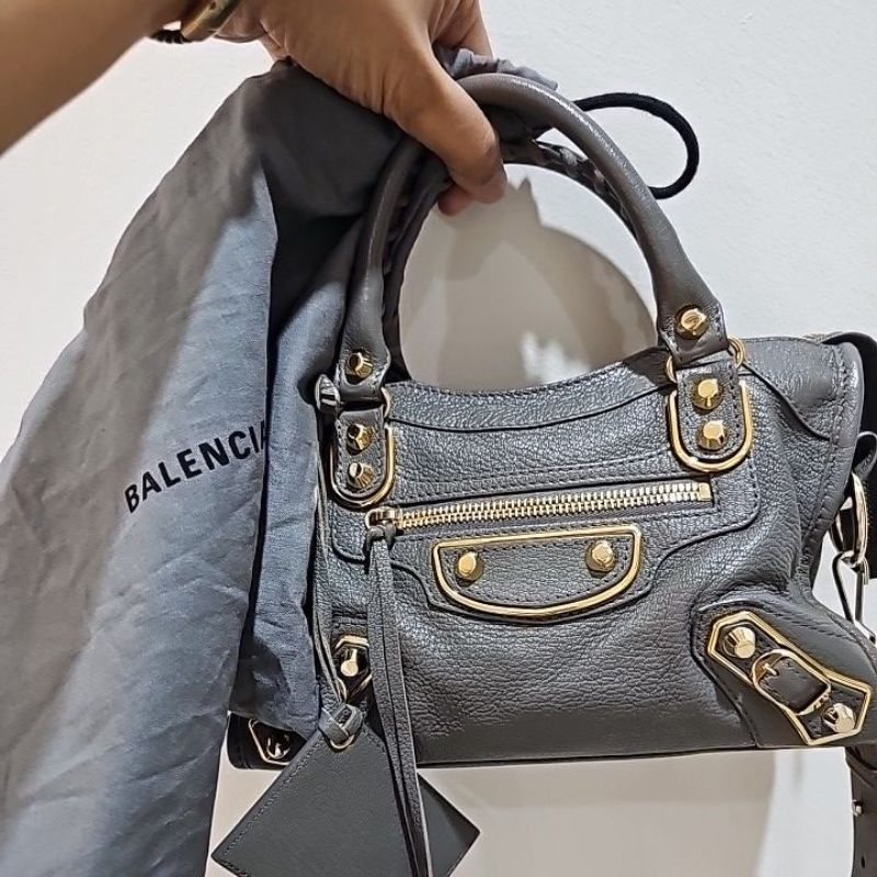Tas balenciaga mini city GHW