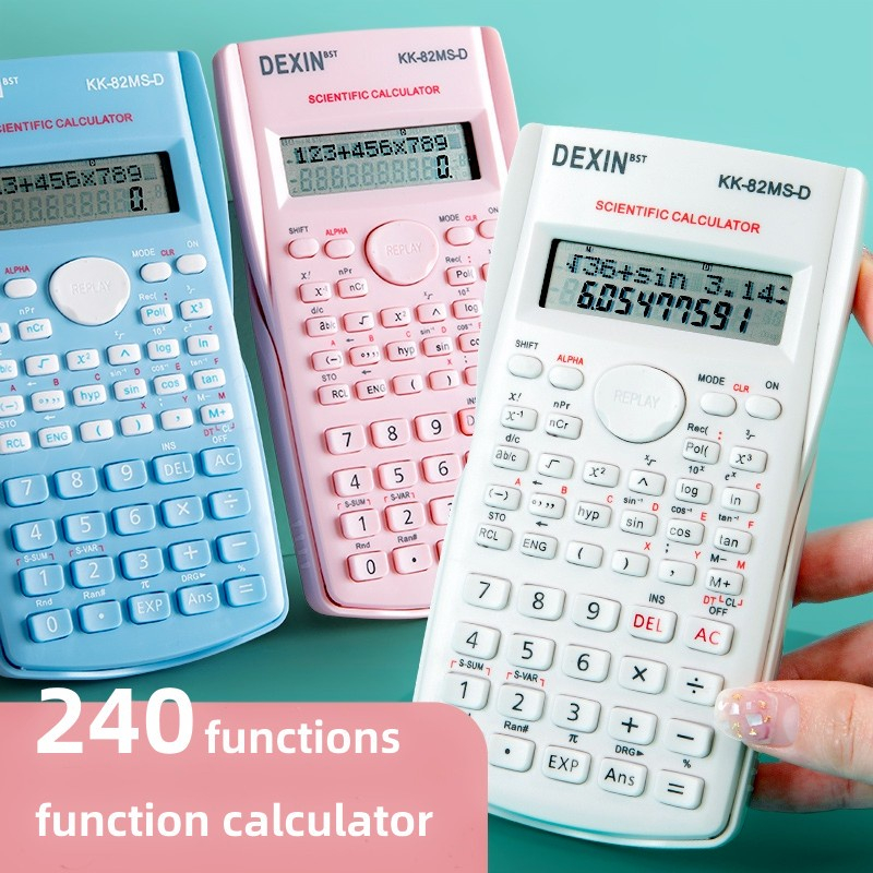 

Kalkulator Sin Cos Tan DEXIN 82 ms Colour
