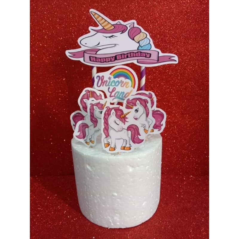 

TOPPER STIK KERTAS UNICORN