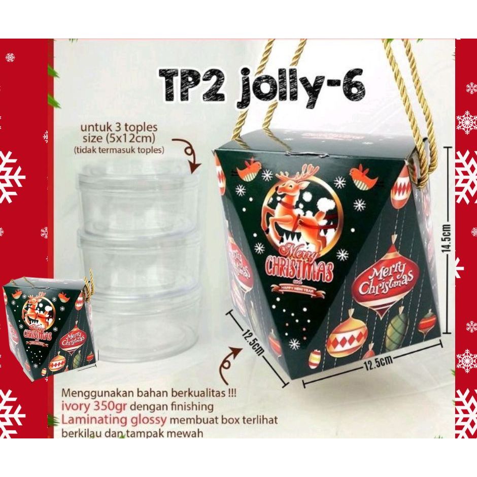 Dus Toples Natal Fancy Jolly