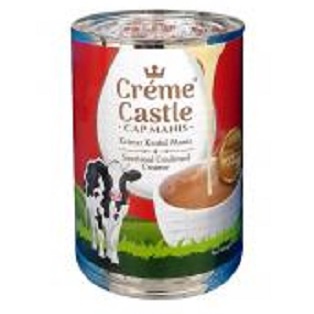 

MT73QR99 Susu Kental Manis CREME CASTLE 500gr / Kental Manis CREAM CASTLE 500gr Ready (｀