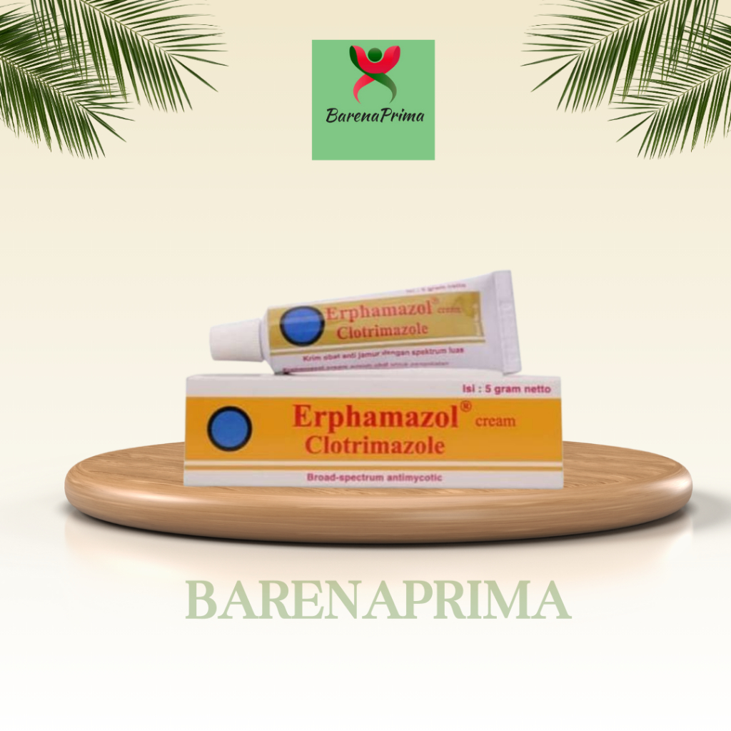 Erphamazol Krim 5 gram per 10 tube