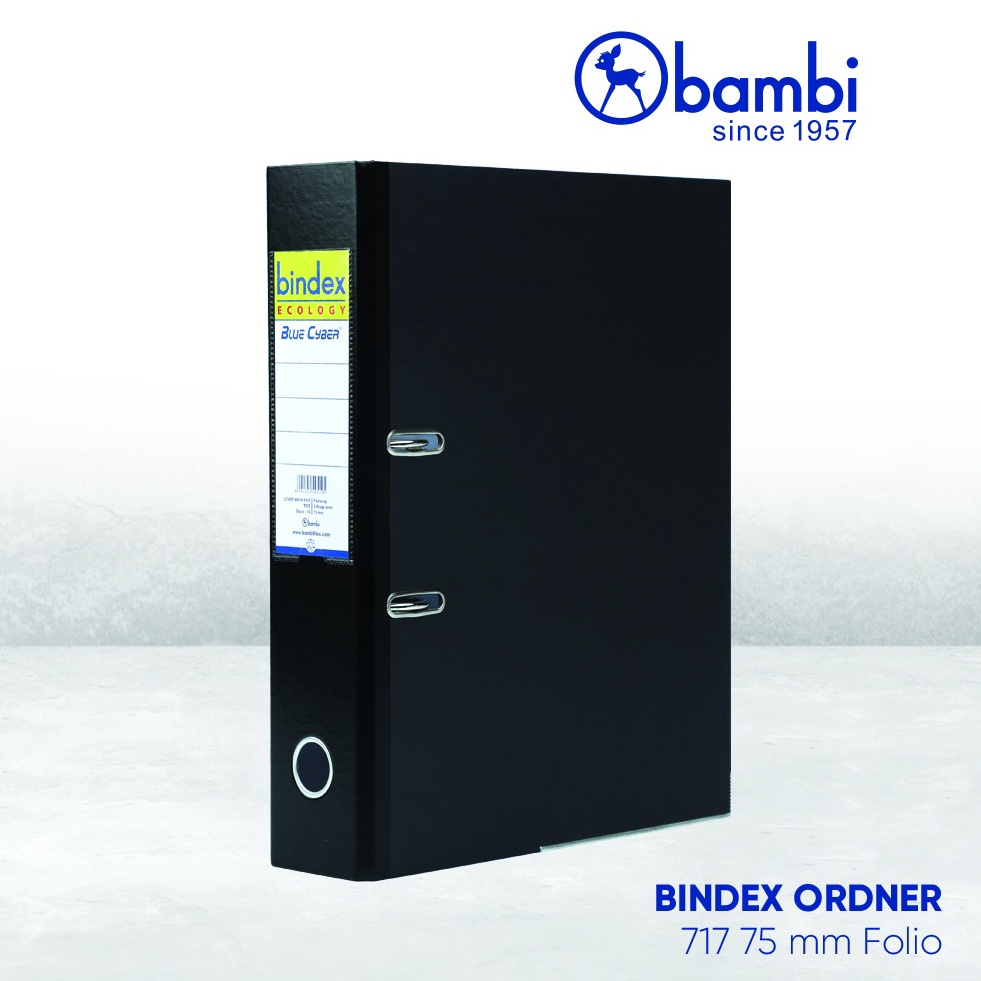 

Terbaru.. Bindex Ecology Ordner Folio JUMBO SIZE 75 mm Paper Lever Arch File kode 717 NJA