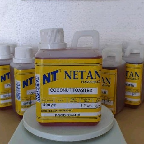 

9M80SZ78 NETAN COCONUT TOASTED 500gram ( VANILI ) mkwmw