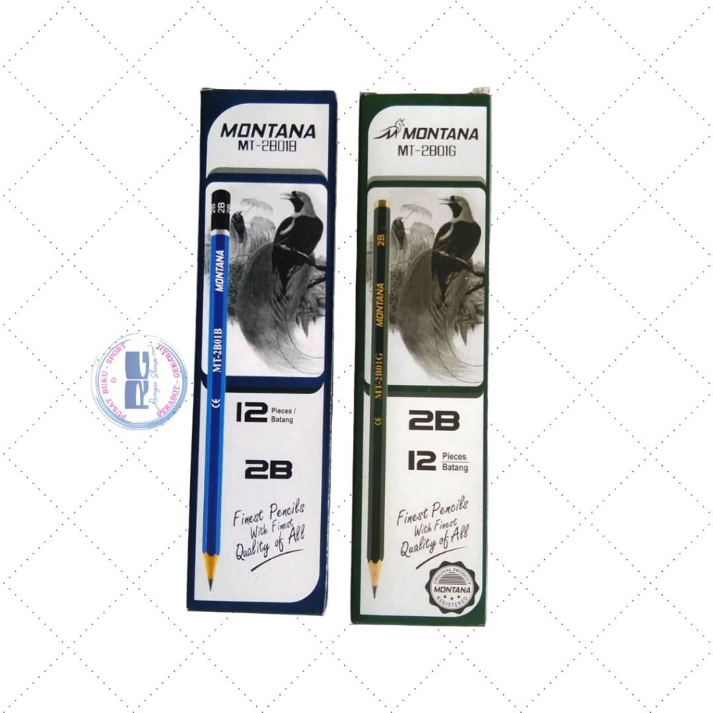 

PENSIL MONTANA TERMURAH 2B/PENSIL KUALITAS BAGUS(PACK)