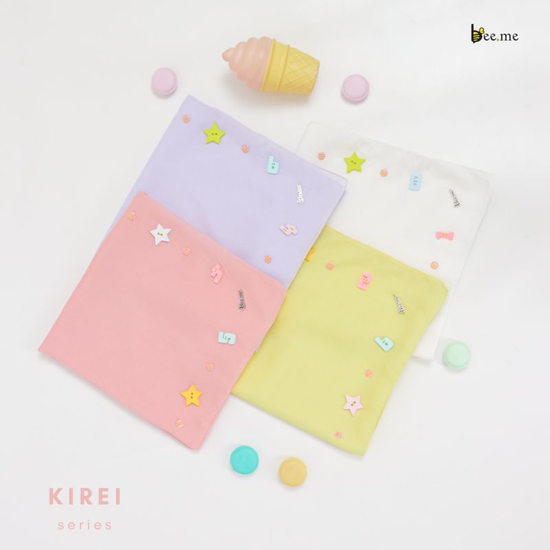 BEE.ME KIREI SERIES | KERUDUNG VOAL SEGI EMPAT HIJAB