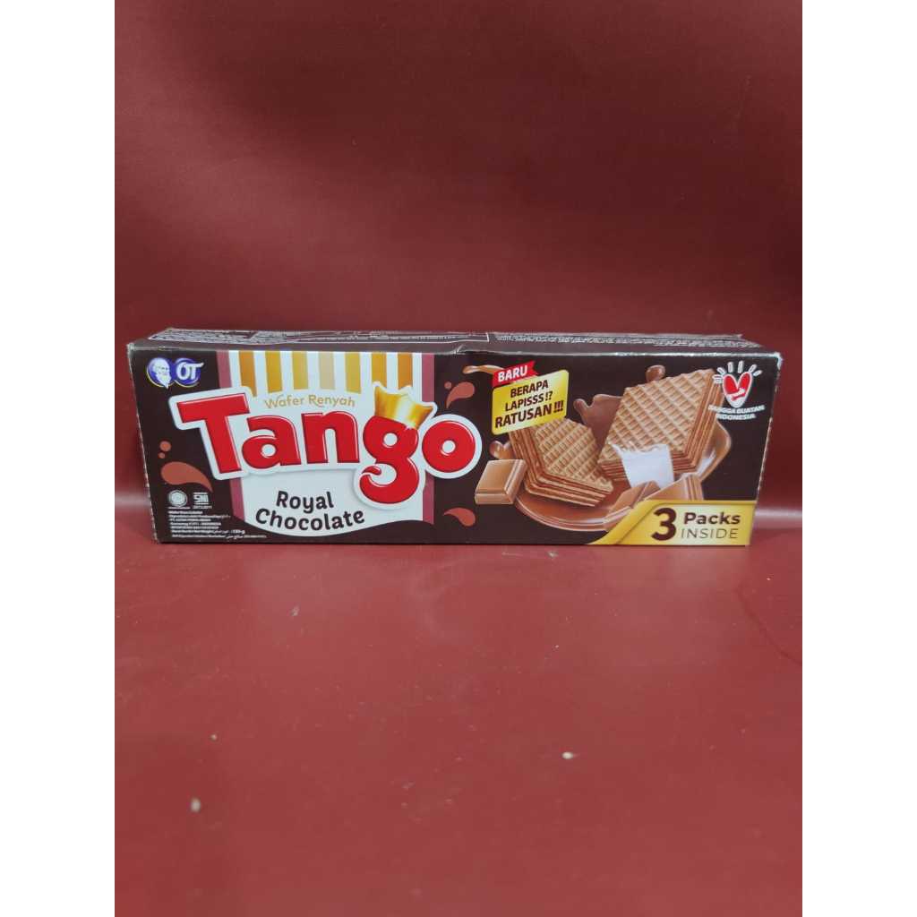 

Tango coklat 133gr - Wafer Coklat Tango