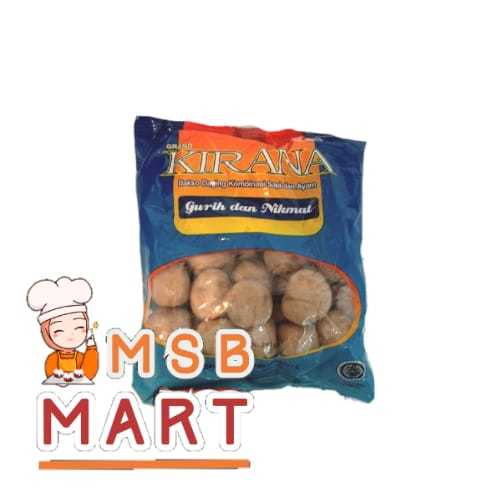 

KIRANA BASO SKT BIRU 240 G/BAKSO KOMBINASI SAPI DAN AYAM