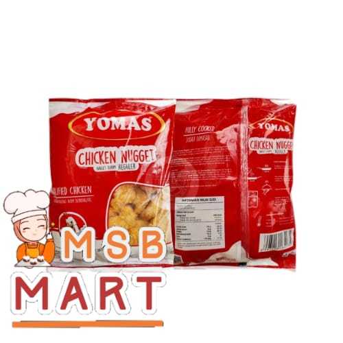 

YOMAS CHICKEN NUGGET 250 G/NUGGET