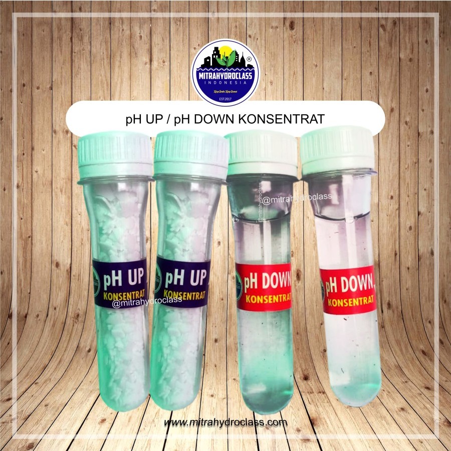 pH UP / pH DOWN - LARUTAN KONSENTRAT - pH UP