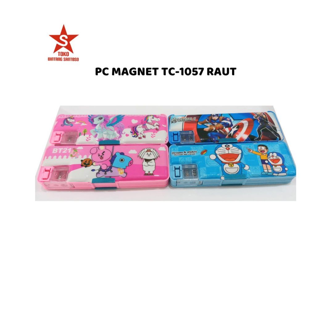 

PC MAGNET TC-1057 RAUT / Kotak Pensil Magnet / Pencil Case Magnet