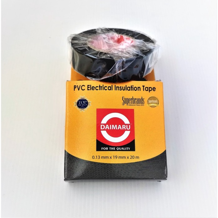 

ISOLASI KABEL LISTRIK DAIMARU /LAKBAN ELECTRIAL TAPE