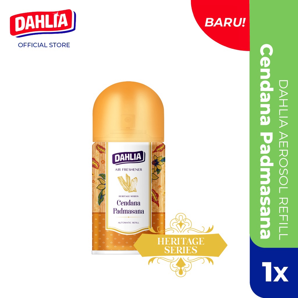 Star 12.12 DAHLIA Heritage Series Air Freshener Pengharum Ruangan Automatic Refill 225ml - Cendana P