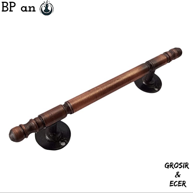 Handle Laci Gagang Pintu Gagang Lemari Tarikan Jendela Minimalis Model Gawang Antik 12cm