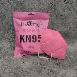 Dijual GROSIR Masker KN95 5 ply Kemenkes Original Masker KN95 Warna Warni - HOT PINK 10 MIX ISI 10 B