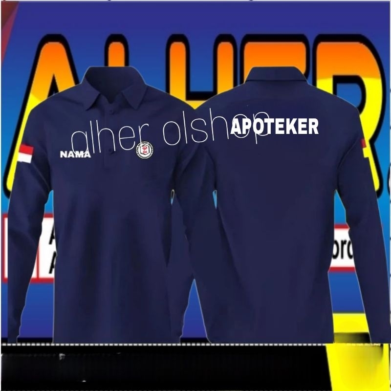 kaos apoteker baju apoteker seragam apoteker kaos kerah apoteker kaos polo apoteker polo shirt apote