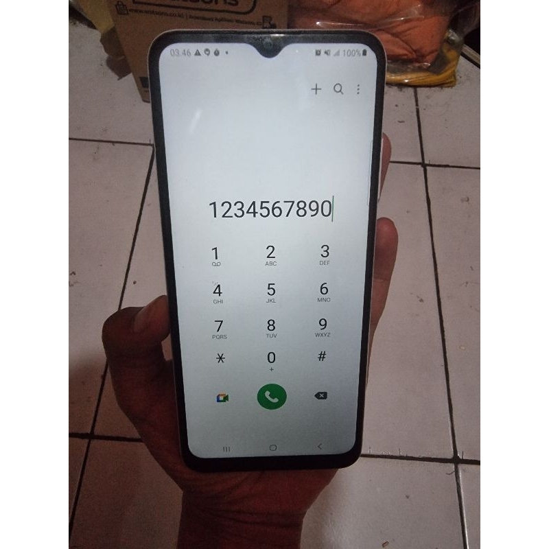 LCD SAMSUNG A03S ORIGINAL COPOTAN