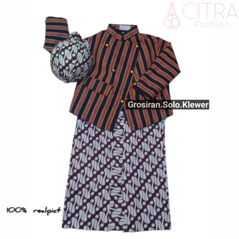 FREE ONGKIR BESKAP ANAK BAWAHAN ROK BATIK PUTIH / BAJU LURIK ANAK / SURJAN ANAK / SURJAN / LURIK