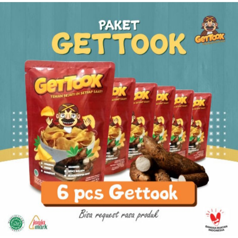 

Paket Gettook Isi 6 pcs (Random Taste)