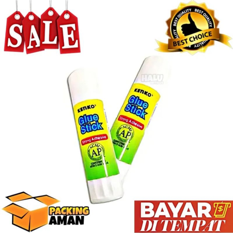 

(BISA COD) PROMO 1 Pcs Lem Kertas Glue Stick Kenko 8 Gram