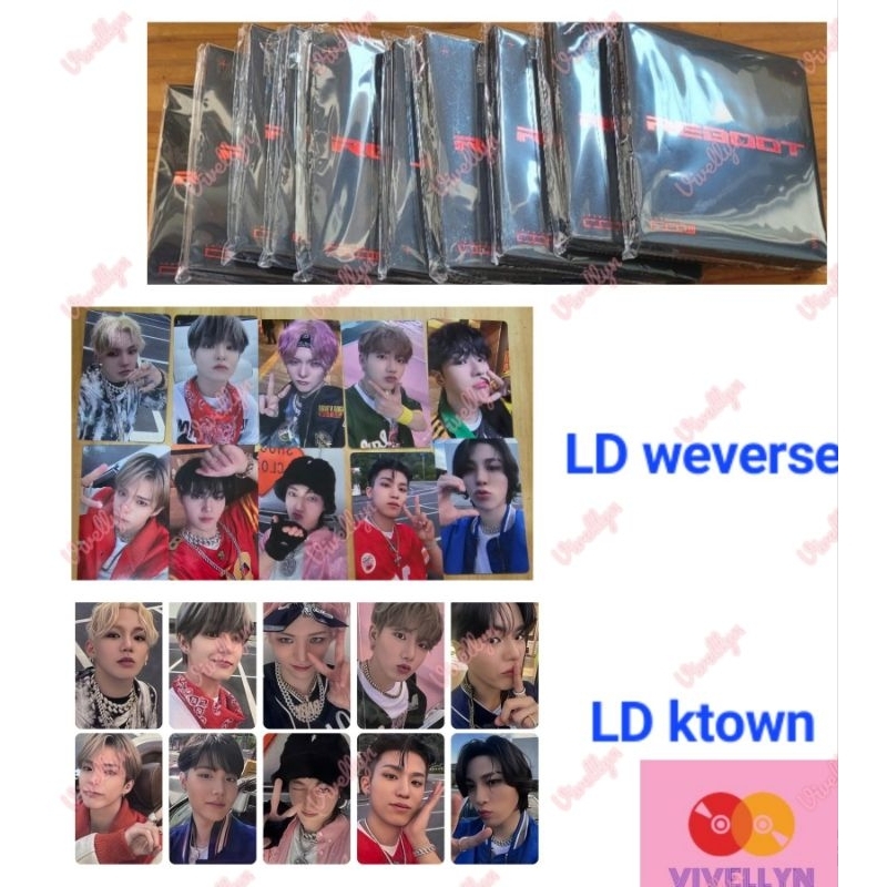 (Ready INA) DIGIPACK TREASURE REBOOT + POB Kaboom Weverse LD / Ktown LD / YGS / Weverse Japan LD
