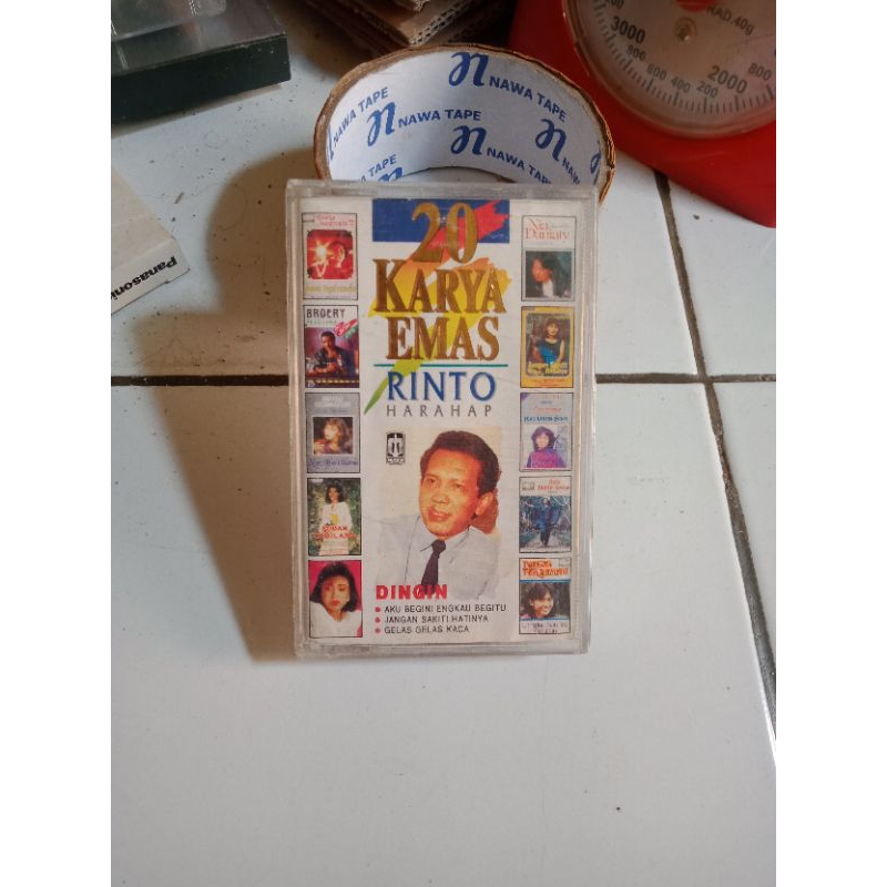 Kaset 20 karya emas Rinto Harahap