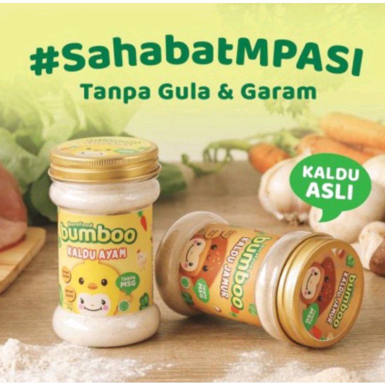 

9.9 Brand Bumboo Bumbo Kaldu MPASI Ayam Jamur Keju Bubuk Cheese Powder Baby Bayi