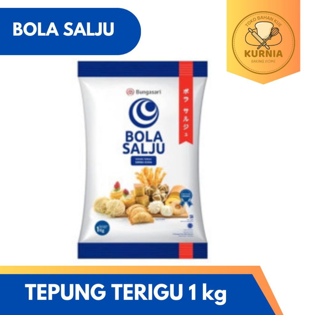 

TEPUNG TERIGU BOLA SALJU KEMASAN BANTAL 1 kg