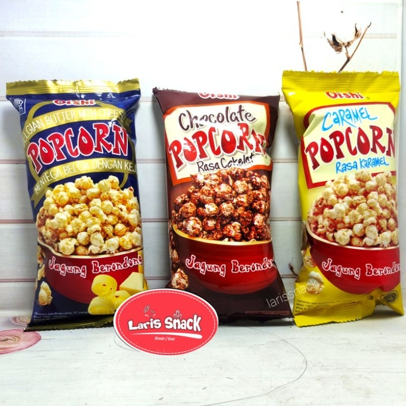 

Oishi Popcorn Jagung Berondong Renceng (Isi 10 bks)