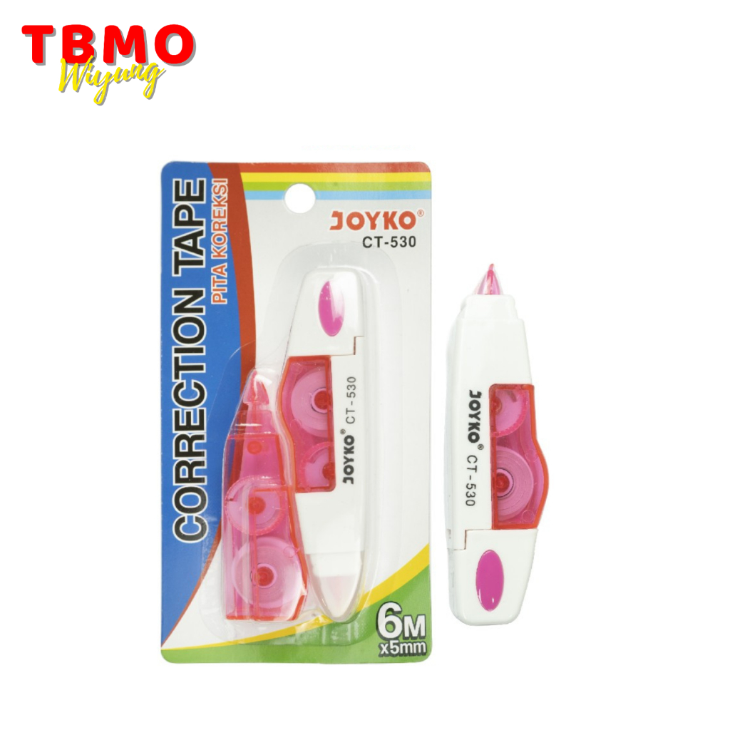 

TBMO Correction Tape Pita Joyko CT-530 / Pita Koreksi