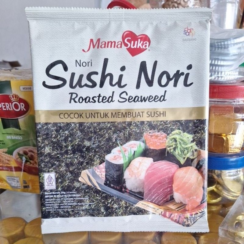 

Sushi Nori lembaran Sushi 20 gr