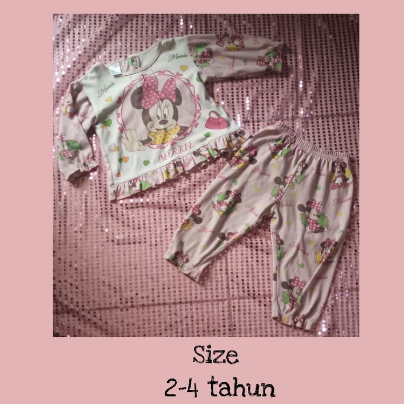 PRELOVED BAJU TIDUR/PIYAMA TIDUR ANAK PEREMPUAN / LAKI-LAKI