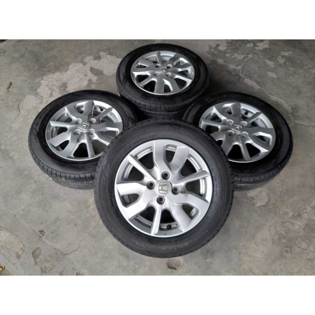 velg mobil ori new brio ring 14 ban 175 65 r14 dunlop