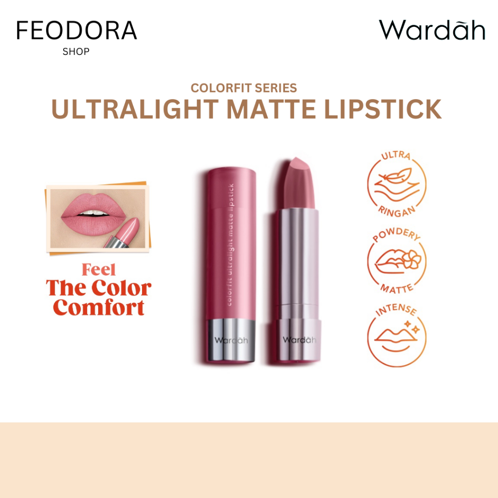 Wardah Colorfit Ultralight Matte Lipstick