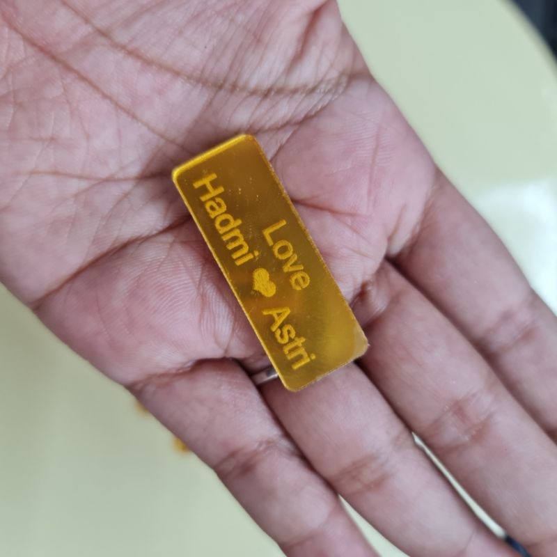 

grafier mirror akrilik gold 1,5x4cm