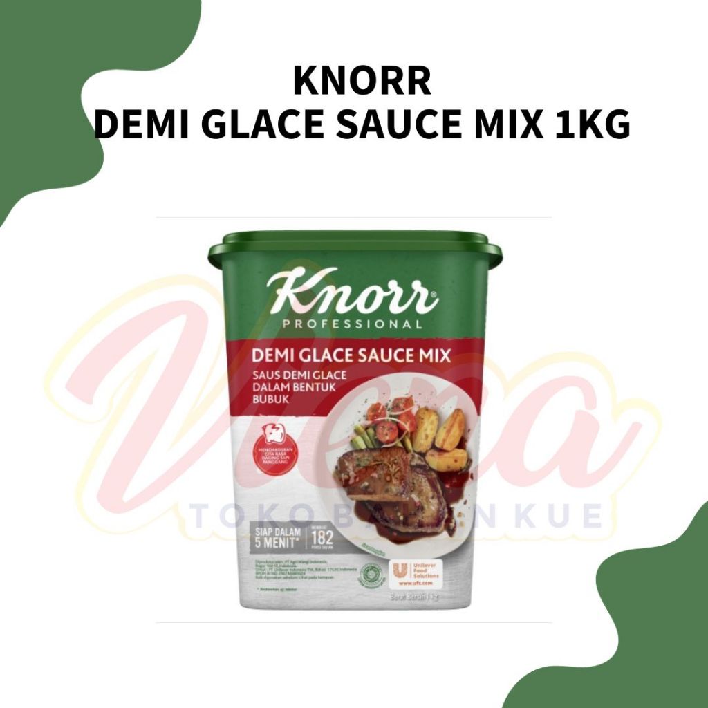 

Knorr Demi Glace Sauce Mix 1Kg Tub / Saus DemiGlace