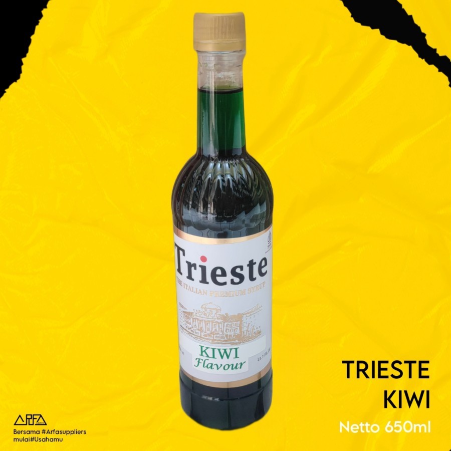 

Sirup Trieste Kiwi 650ml - Sirup Buah Kiwi