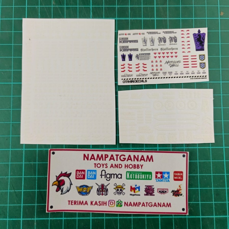 OTAKIRI 1/144 HG DECAL KIMARIS